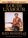 Cover image for Kid Rodelo (Louis L'Amour's Lost Treasures)